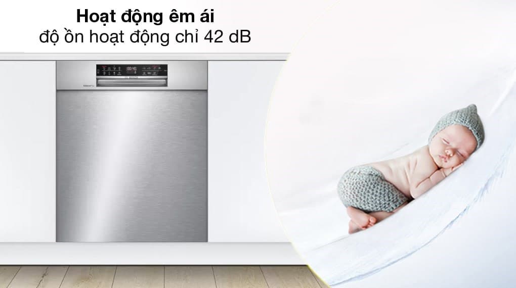 Máy Rửa Bát BOSCH SMU6ECS57E