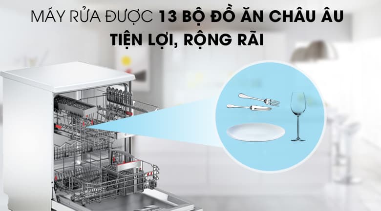 Máy Rửa Bát BOSCH HMH.SMS68PW01E