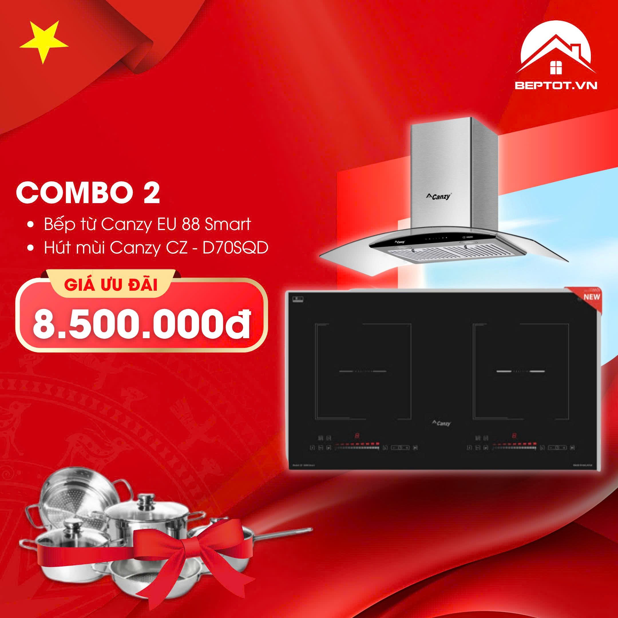 Beptot.vn Ưu Đãi Lớn Mừng 80 Năm Cách Mạng Tháng Tám & Quốc Khánh 2/9