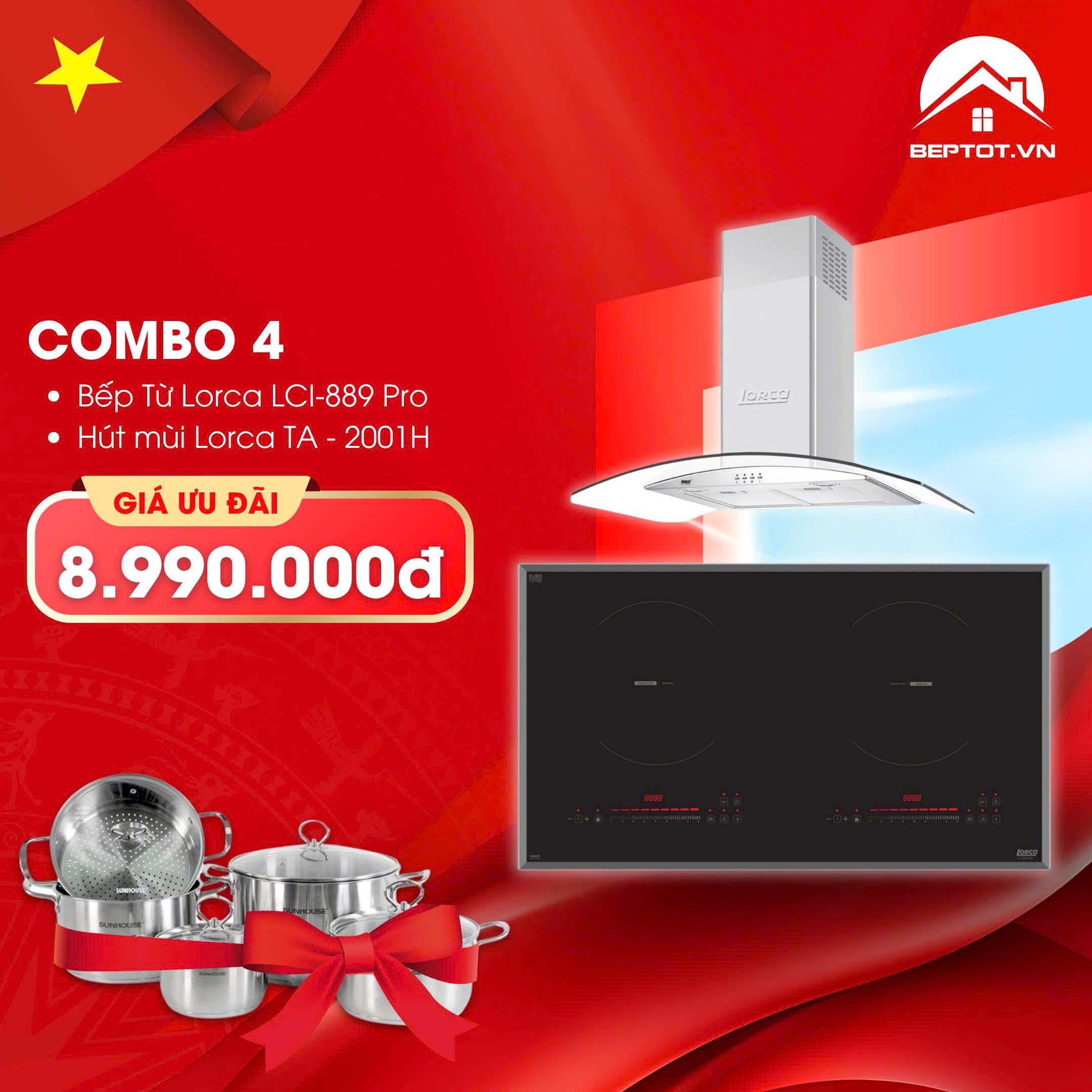 Beptot.vn Ưu Đãi Lớn Mừng 80 Năm Cách Mạng Tháng Tám & Quốc Khánh 2/9