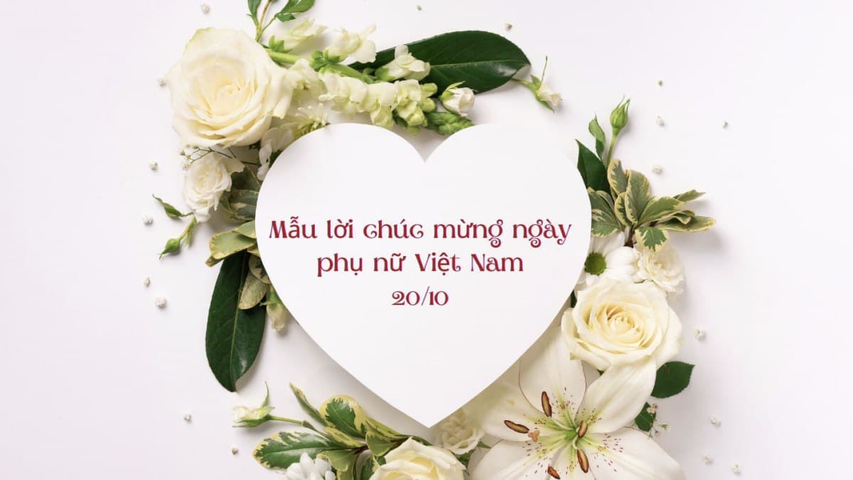 100+ Lời Chúc 20/10 Ý Nghĩa Nhất 2025 & Gợi Ý Quà Tặng Bếp Tinh Tế Dành Cho Phụ Nữ Việt
