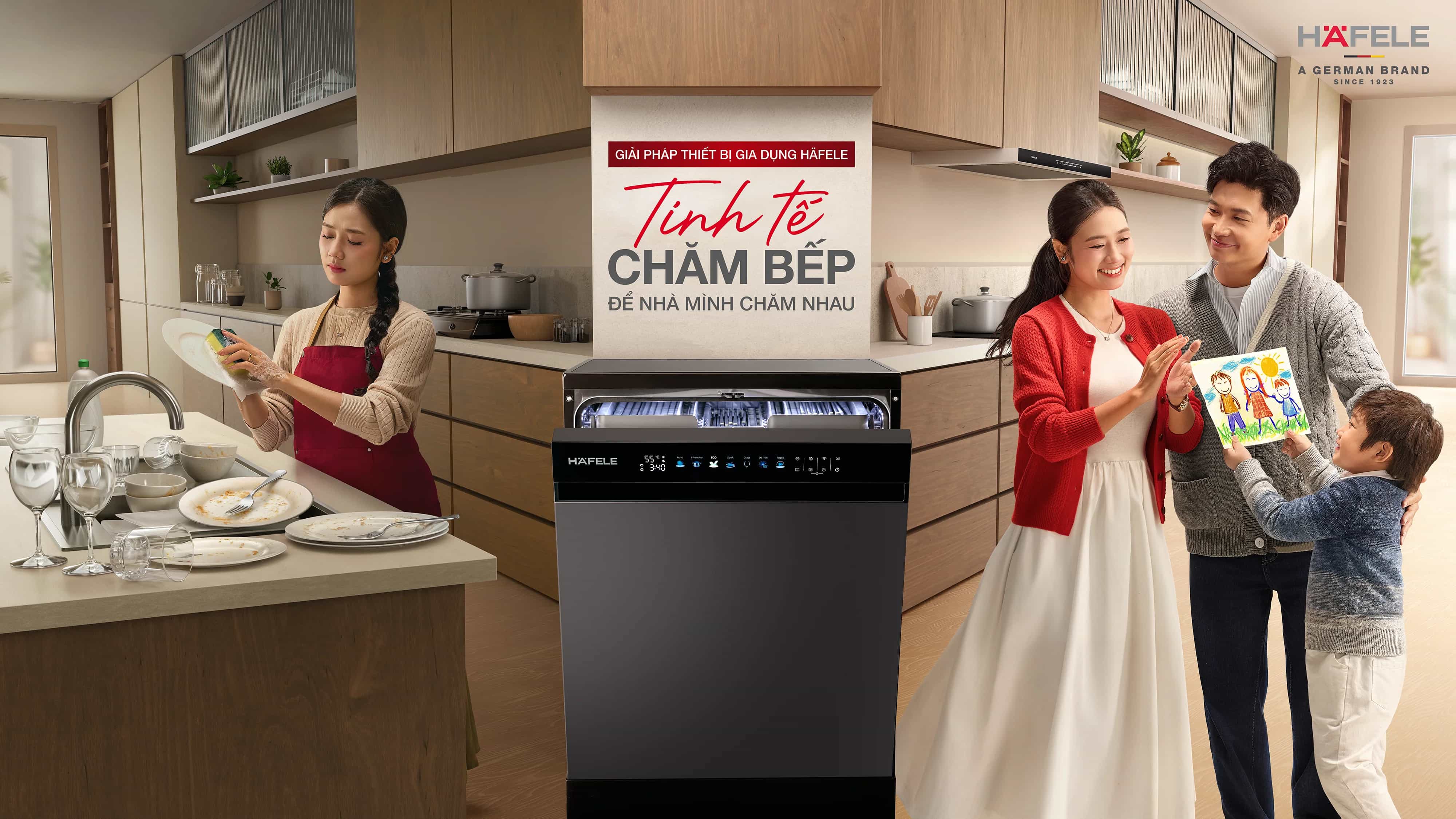 So Sánh Máy Rửa Bát Bosch Và Hafele: Lựa Chọn Nào Phù Hợp Với Gia Đình Việt?