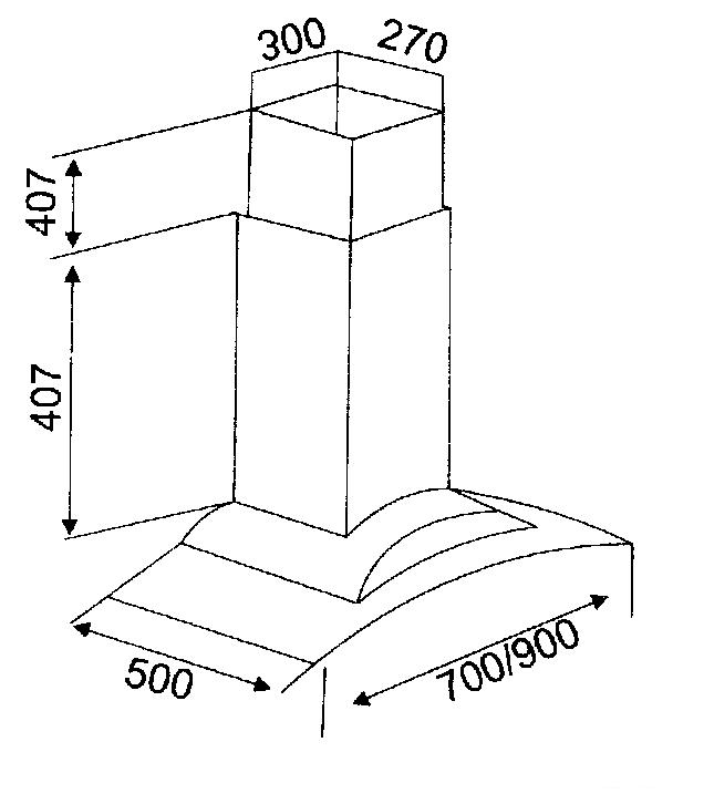 Máy hút mùi ống khói Binova BI-98-IG-09