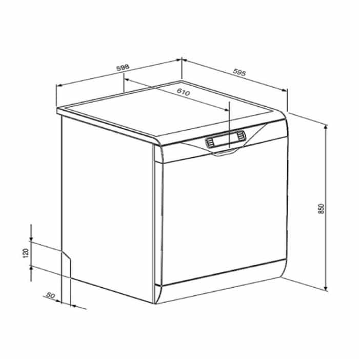 Máy Rửa Bát Giovani GD-LVS337SX