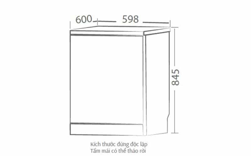 Máy Rửa Bát Canzy CZ-DSW809EU