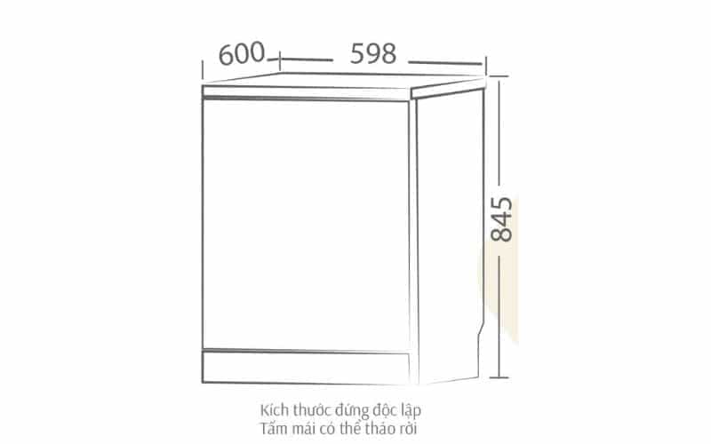 Máy Rửa Bát Canzy CZ-WDC0315B SMART