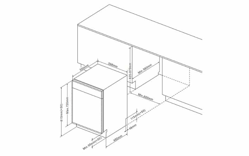 Máy Rửa Bát Fagor 3LVF-63IT