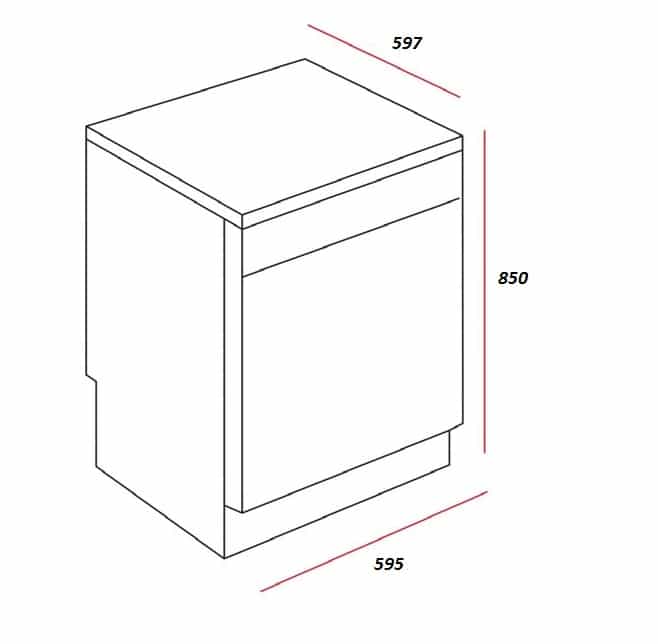 Máy Rửa Bát Giovani G-DWF361S