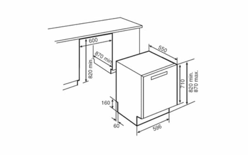 Máy Rửa Bát Teka DW7 80 FI