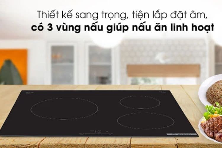 Kinh nghiệm chọn bếp từ Bosch 3 vùng nấu