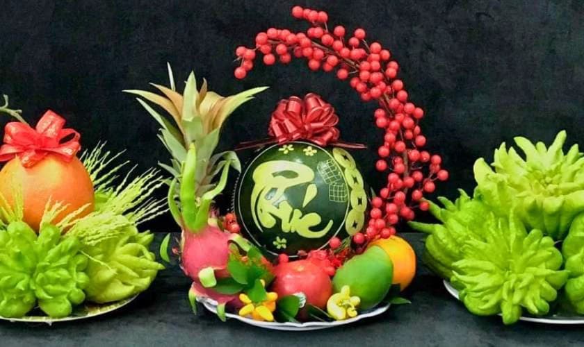 Sưu Tầm Mẫu Mâm Ngũ Quả Đẹp Ngày Tết 2026 | Gợi Ý Dễ Bày