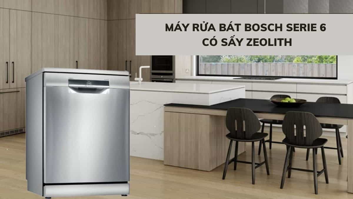 Máy Rửa Bát Bosch Serie 6: Đánh Giá Chi Tiết – Hiệu Suất, Tính Năng & Có Nên Mua Không?