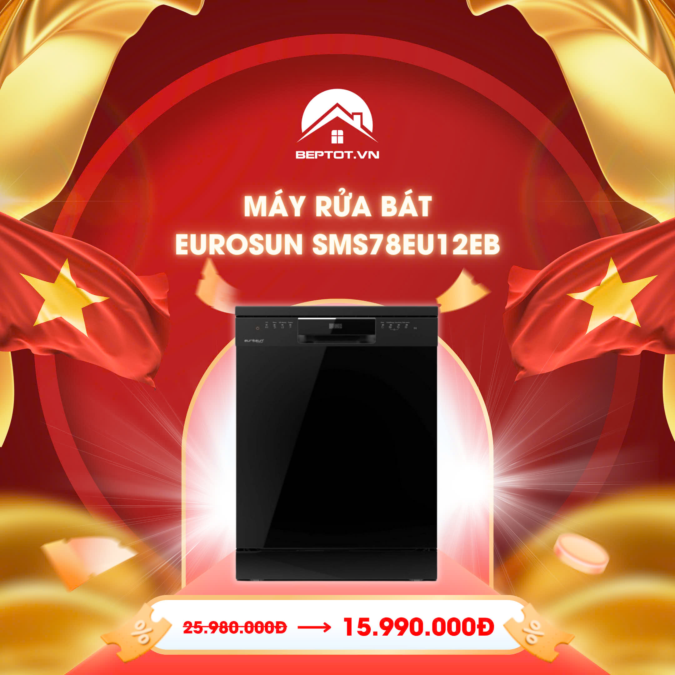 Đại Tiệc Sale Chào Hè - Rực Rỡ Đại Lễ 30/4 - 1/5 Tại Beptot.vn