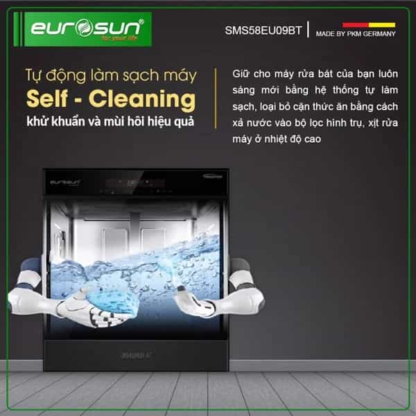 Máy Rửa Bát Eurosun SMS58EU09BT