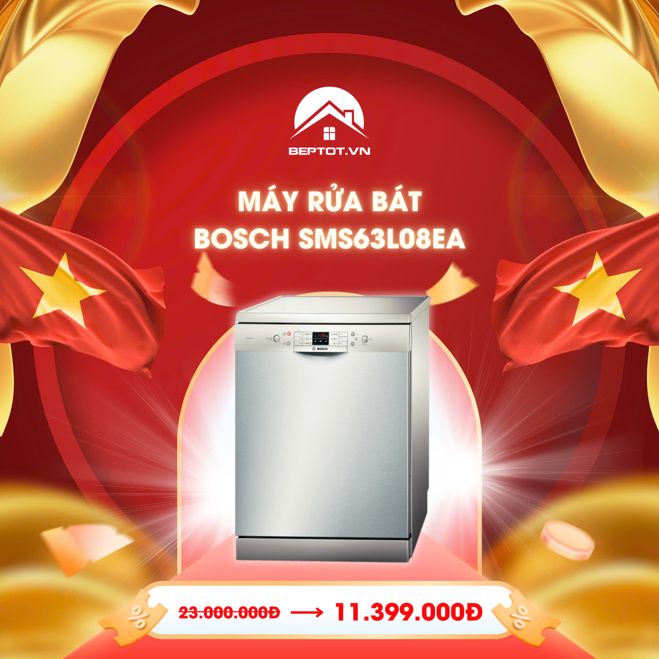 Đại Tiệc Sale Chào Hè - Rực Rỡ Đại Lễ 30/4 - 1/5 Tại Beptot.vn