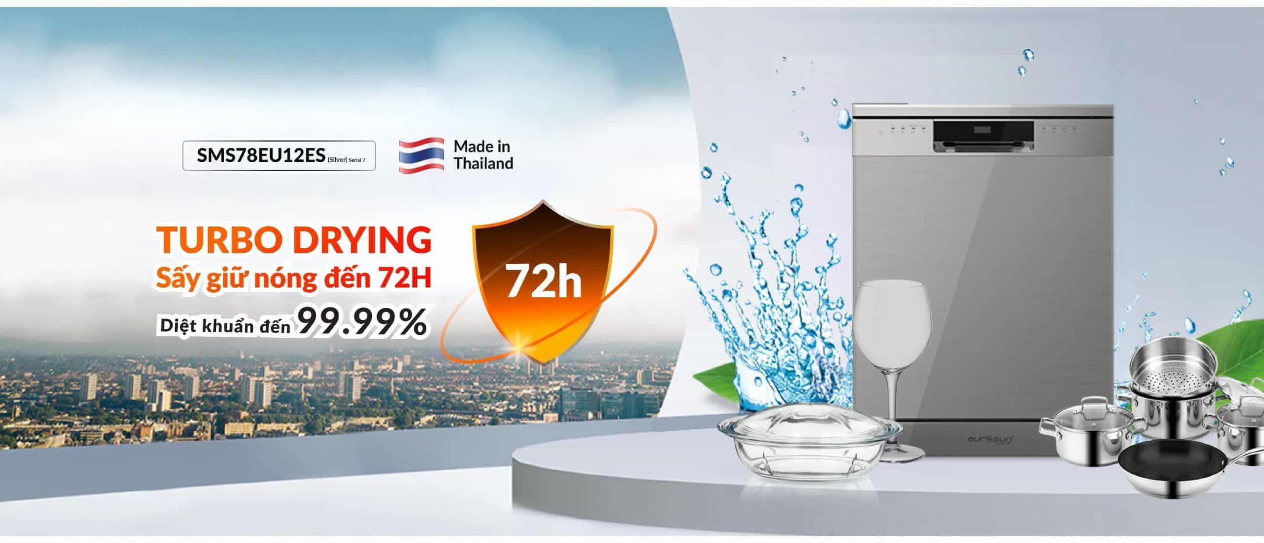 Máy Rửa Bát Eurosun SMS78EU12ES