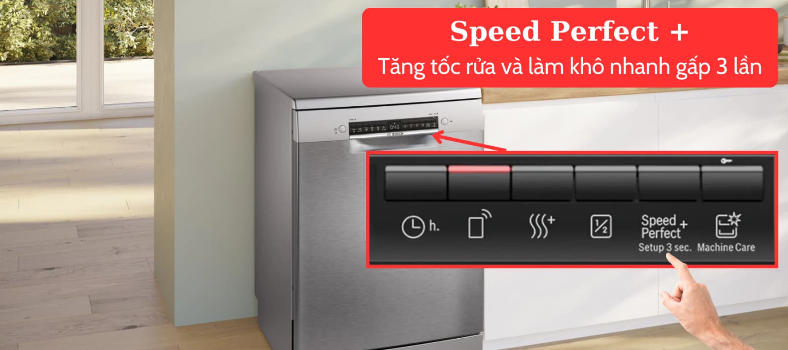 Máy Rửa Bát BOSCH SMS4EVI14E