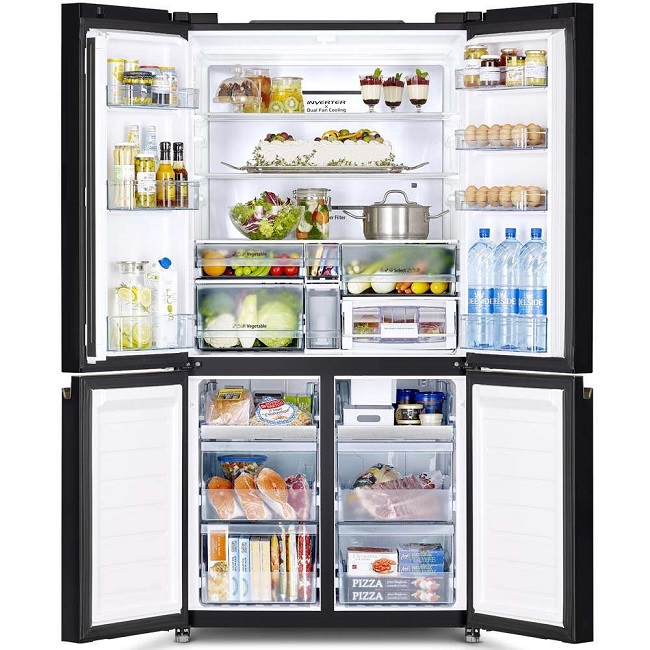 Sắp xếp thực phẩm khoa học tạo điều kiện cho các luồng khí lạnh trong tủ lưu thông tốt nhất