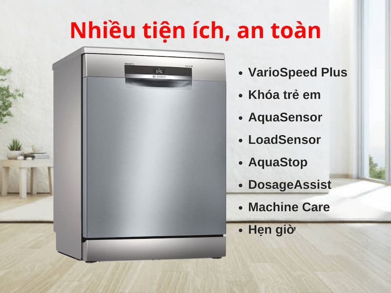 MÁY RỬA BÁT BOSCH SMS6ECI07E