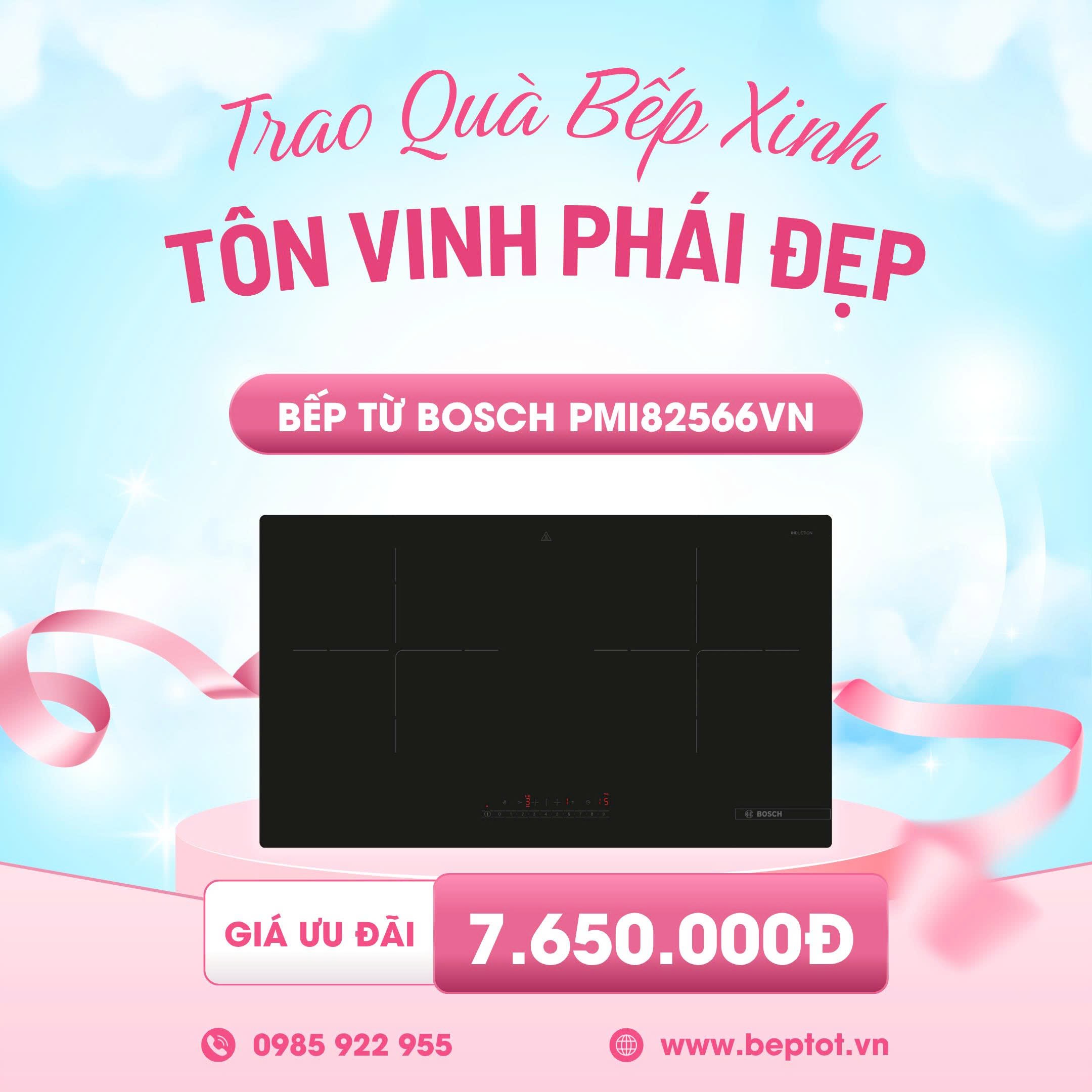 Trao Quà Bếp Xinh – Tôn Vinh Phái Đẹp | Ưu Đãi Thiết Bị Bếp Tháng 10 Tại Beptot.vn
