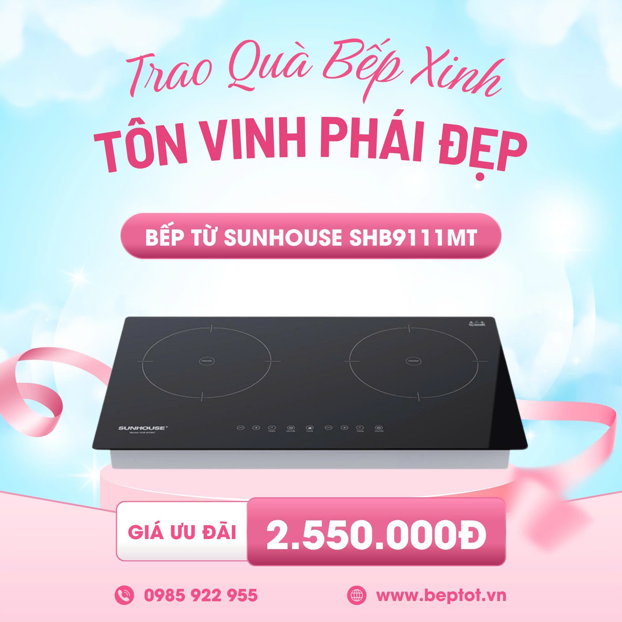 Trao Quà Bếp Xinh – Tôn Vinh Phái Đẹp | Ưu Đãi Thiết Bị Bếp Tháng 10 Tại Beptot.vn
