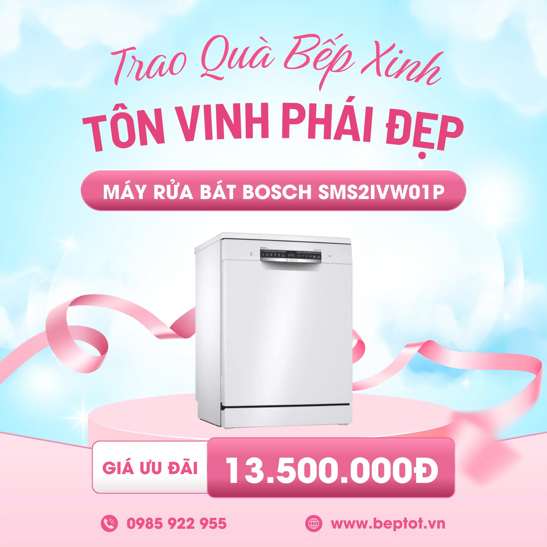 Trao Quà Bếp Xinh – Tôn Vinh Phái Đẹp | Ưu Đãi Thiết Bị Bếp Tháng 10 Tại Beptot.vn