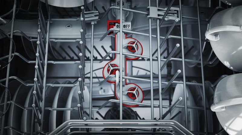 hệ thống Extra Clean Zone Máy Rửa Bát Bosch SMS8ZDI86M