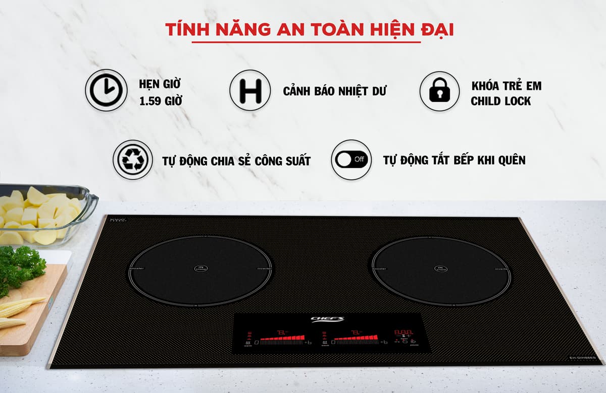 Bếp Từ CHEFS EH-DIH888S